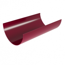 Желоб Классика 120 ПВХ Grand Line 3м бордо (RAL 3005) - строй база